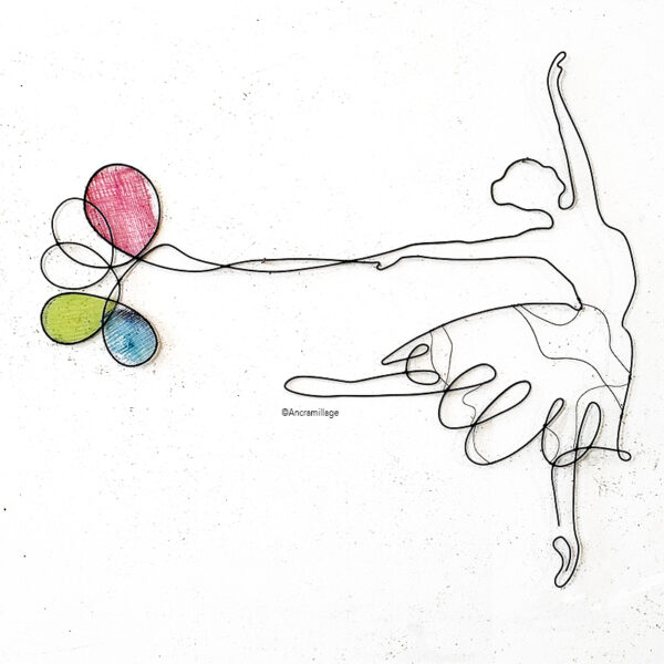Danseuse aux ballons