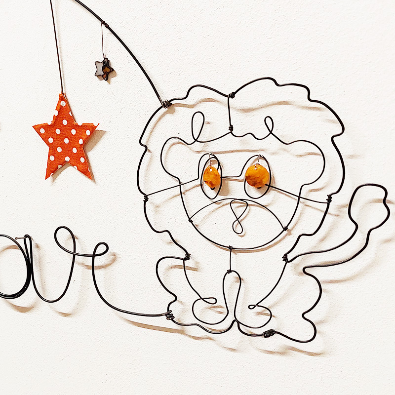 Oscar, voute céleste et le lion